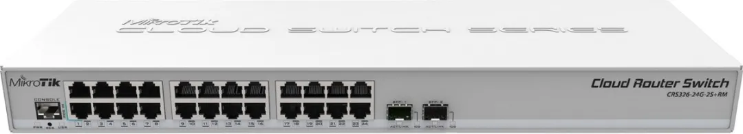 Mikrotik CRS326-24G-2S+RM Managed Switch