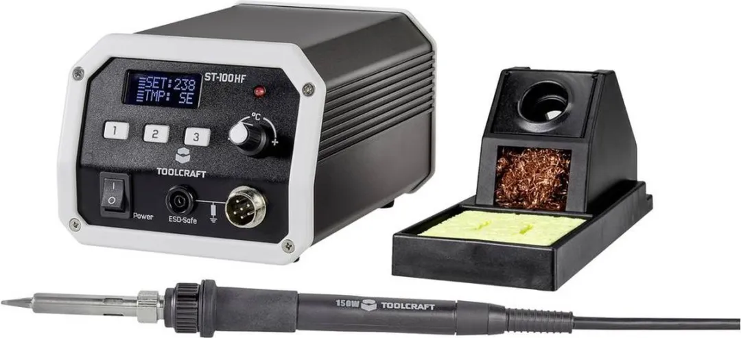 TOOLCRAFT ST-100 HF Digitaal Soldeerstation 100W