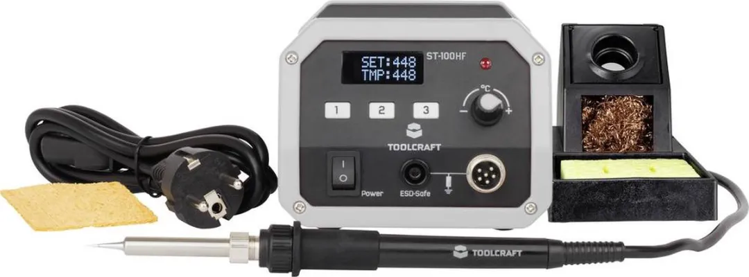 TOOLCRAFT ST-100 HF Digitaal Soldeerstation 100W