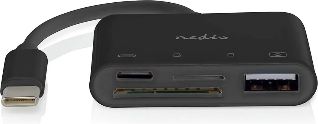 Nedis USB-Hub CCGB64780BK01