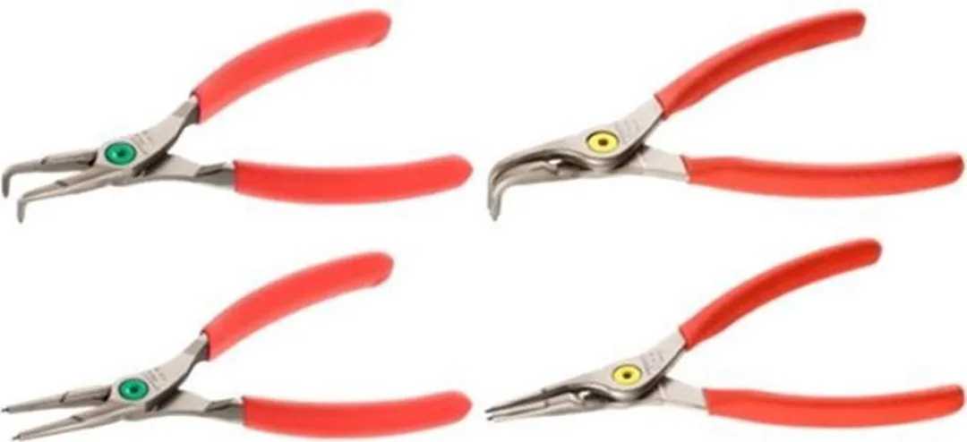FACOM Borgveertangenset PCJ4PB - 18-60mm - Zilver/Rood