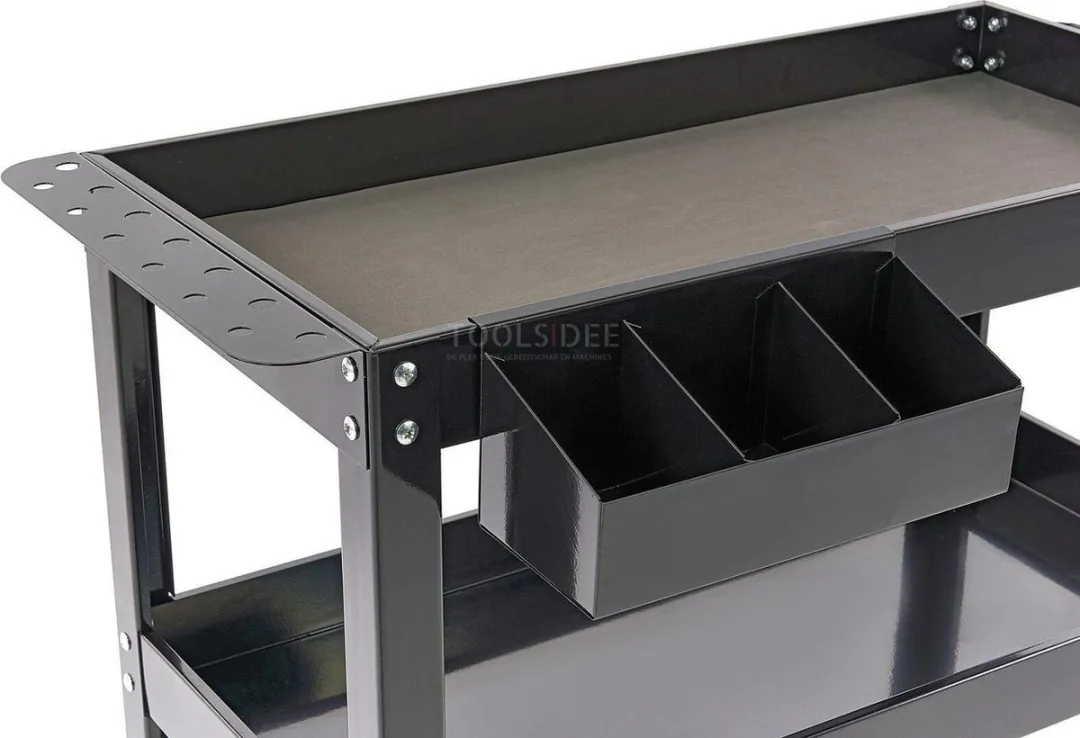 HBM Deluxe 3 Laags Gereedschapswagen - 3 Lades