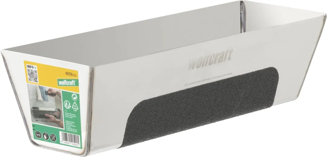Wolfcraft Plamuurbak Finish 315mm