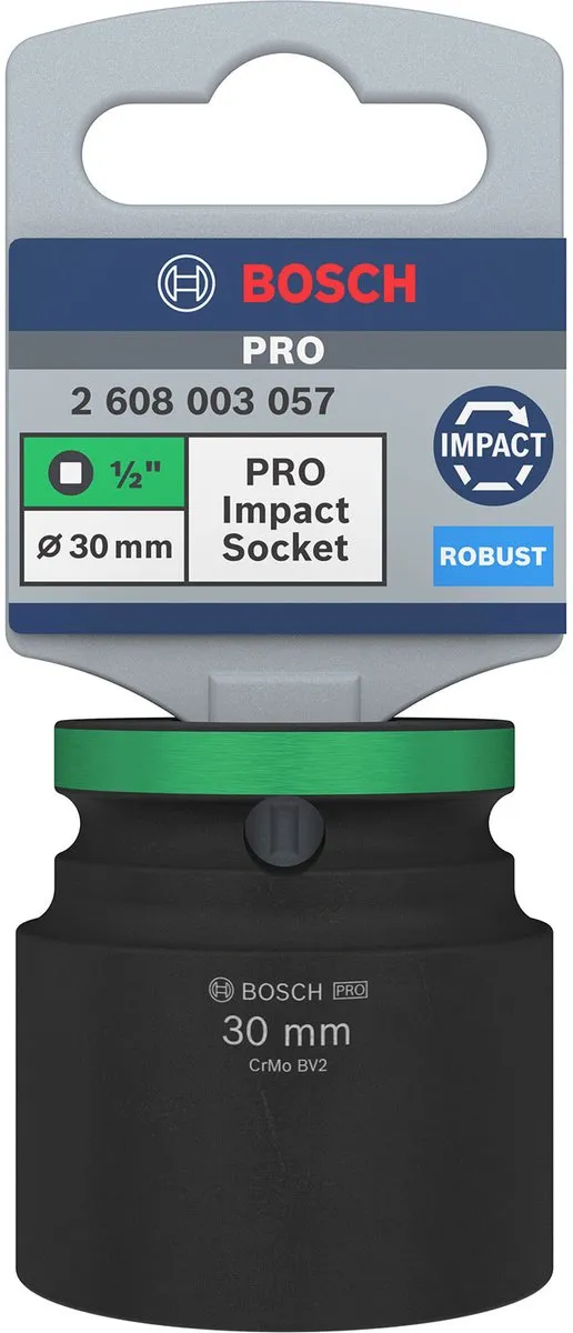 Bosch Professional Slagmoerdoos 1/2" 30mm - 2608003057