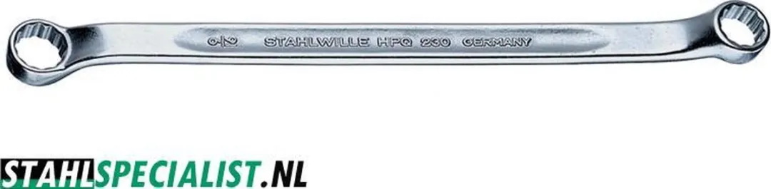 Stahlwille 41613436 Dubbele Ringsleutel 230A - 9/16 x 5/8