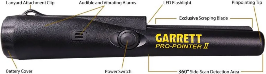 Garrett Pro Pointer II Handscanner 1166050 - afbeelding 6 van 6