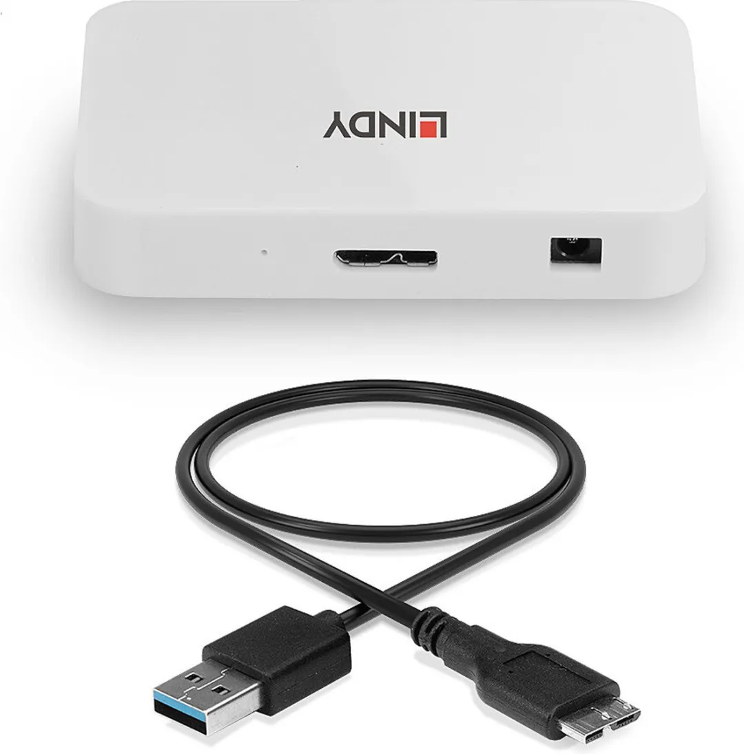 Lindy USB Hub 43143 - Wit