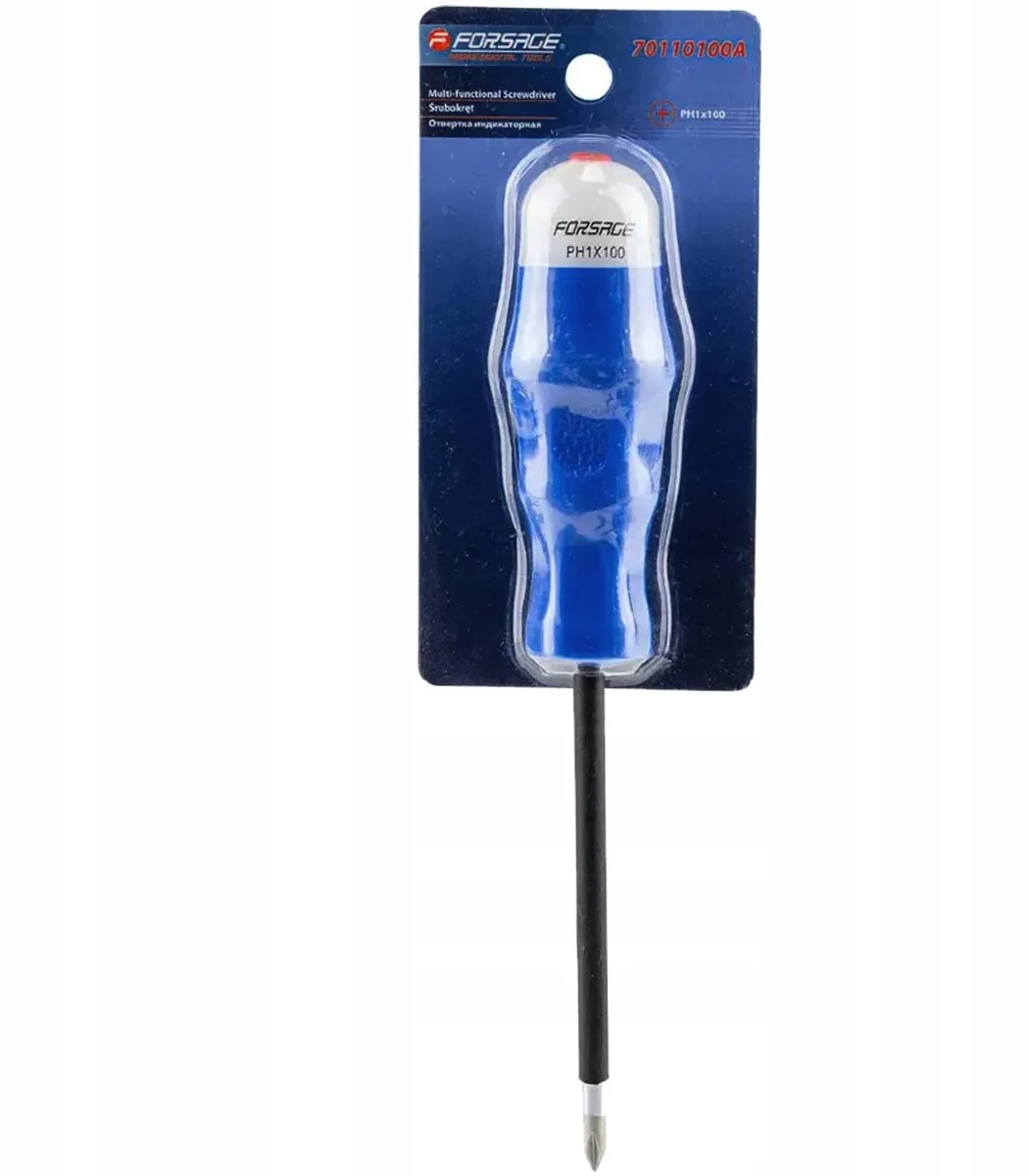 Forsage PH1x100mm Schroevendraaier - Blauw - 1 Stuk