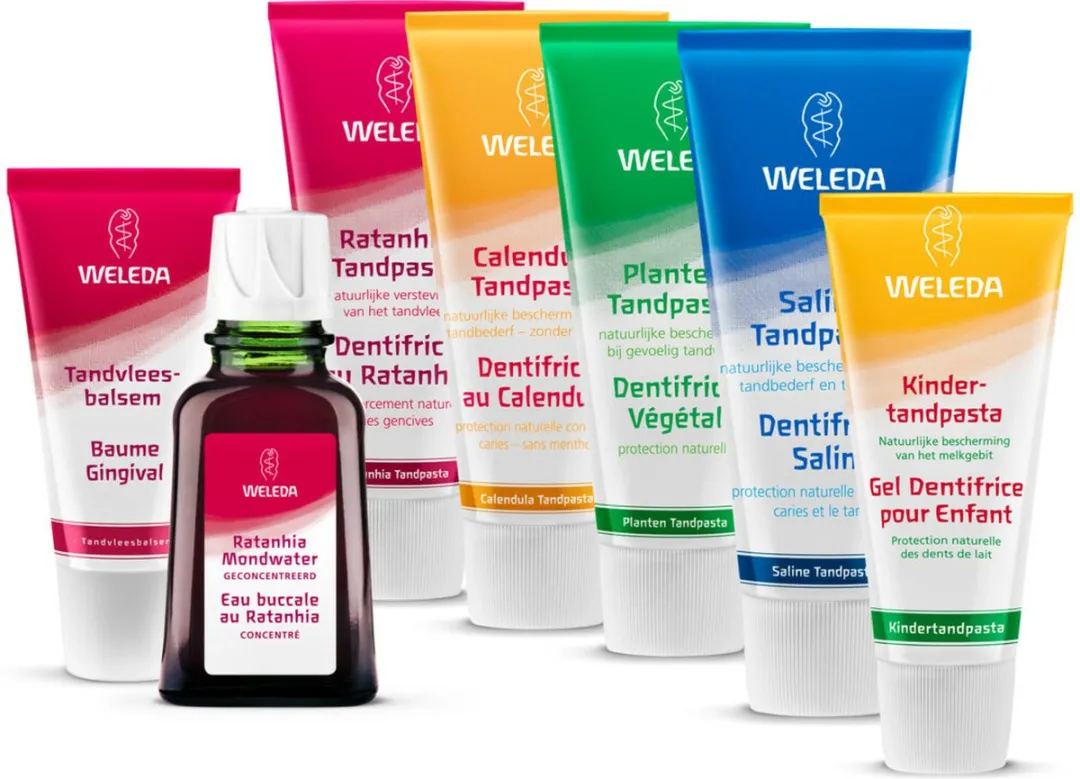Weleda Ratanhia Tandpasta - 300ml (4x75ml)