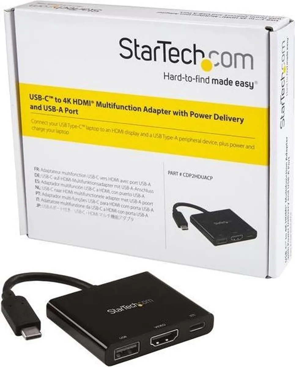 Startech CDP2HDUACP Docking Station - HDMI 1x