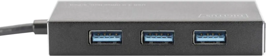 Digitus DA-70240-1 USB-hub 4 poorten USB 3.0 - Zwart - afbeelding 6 van 6