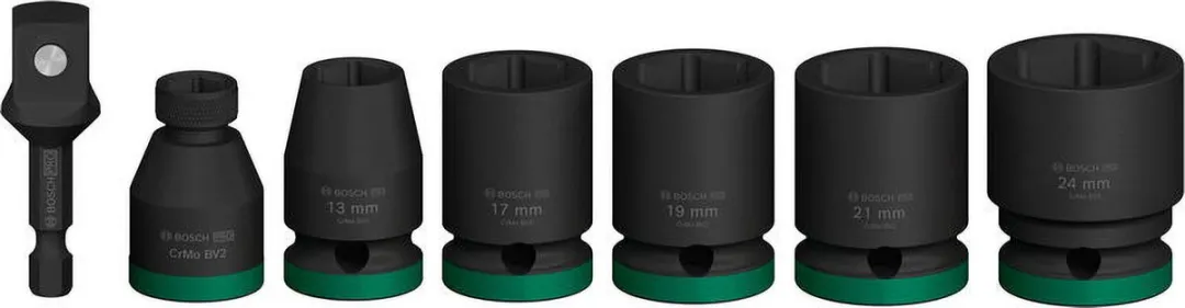 Bosch Professional Slagmoerdoppenset 12-delig