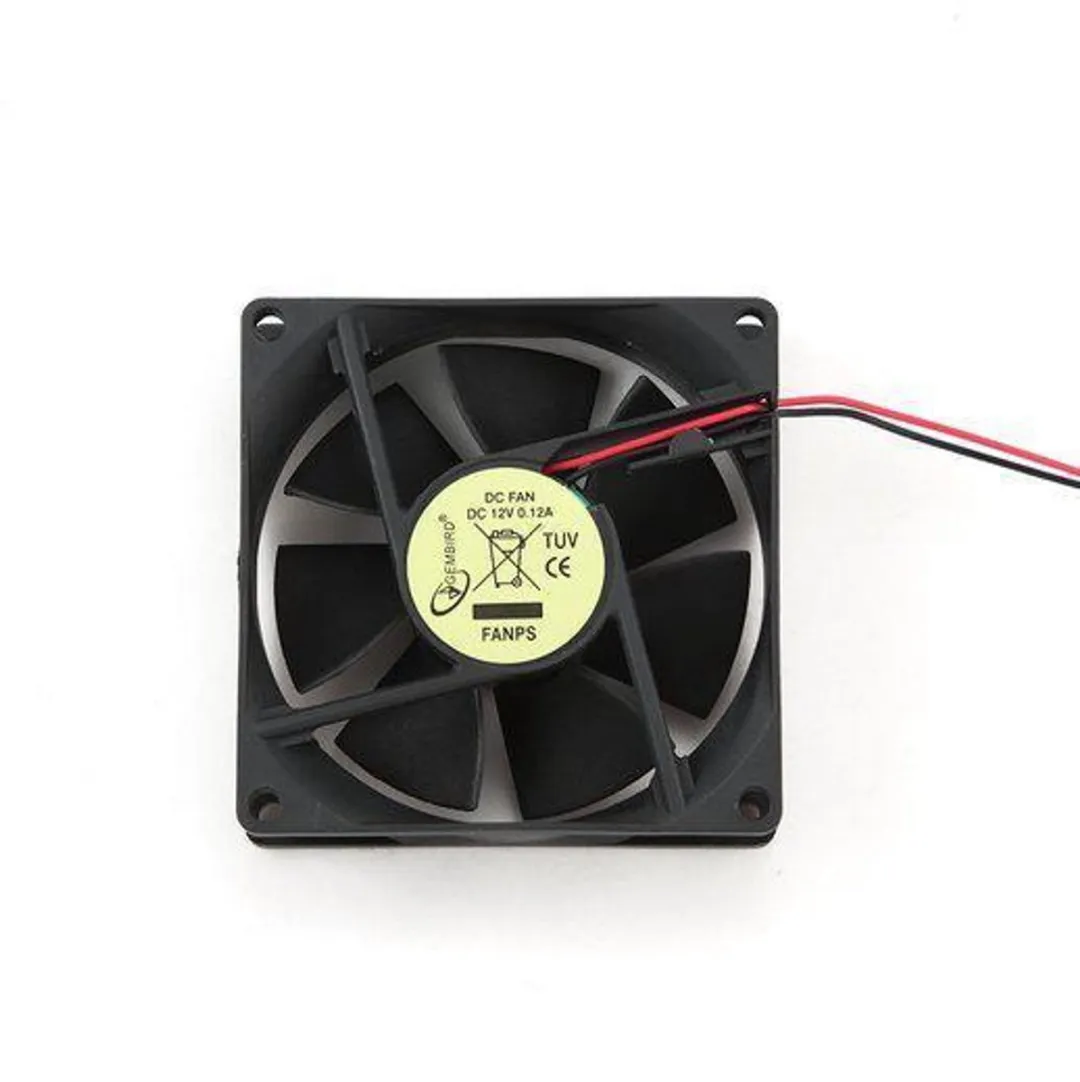 Gembird FANPS Ventilator 80mm - 2500rpm - Zwart