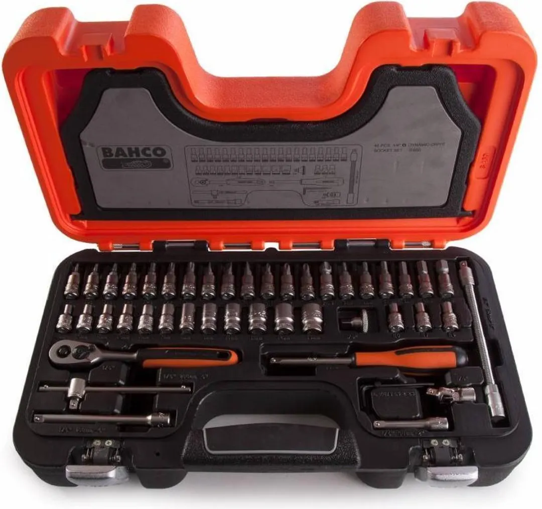 Bahco S460 Dopsleutelset 46-delig