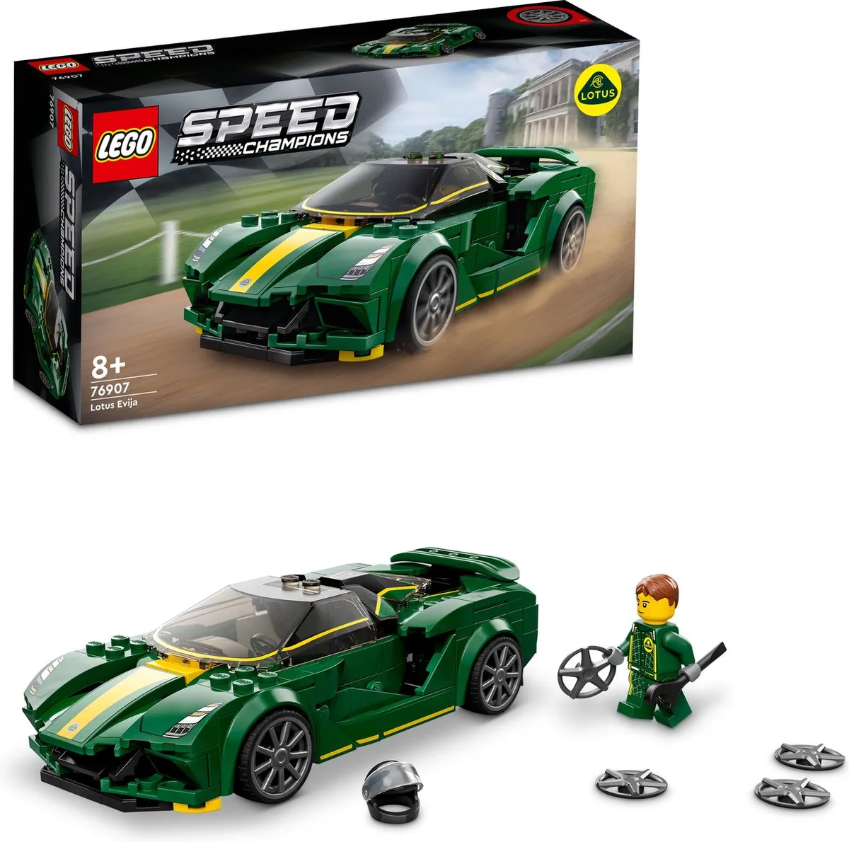 LEGO Speed Champions Lotus Evija 76907 - 247 Stukken