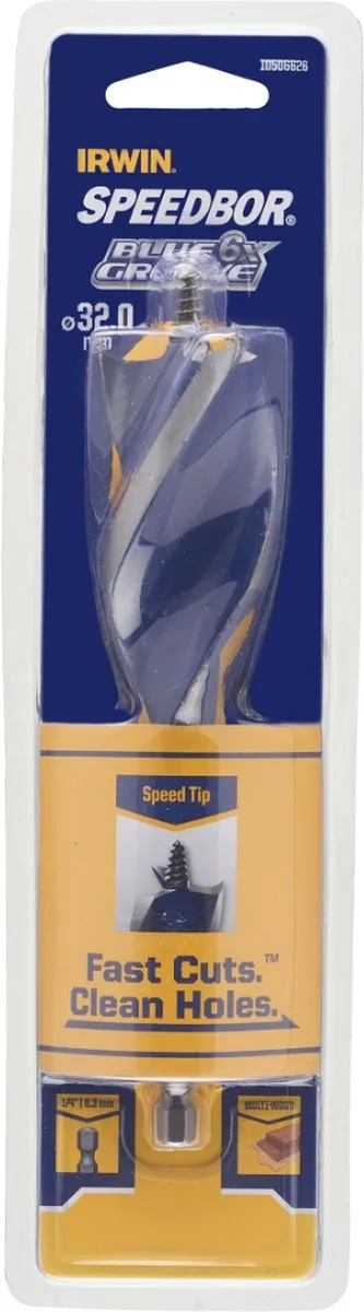 Irwin Blue Groove Houtboor 32mm
