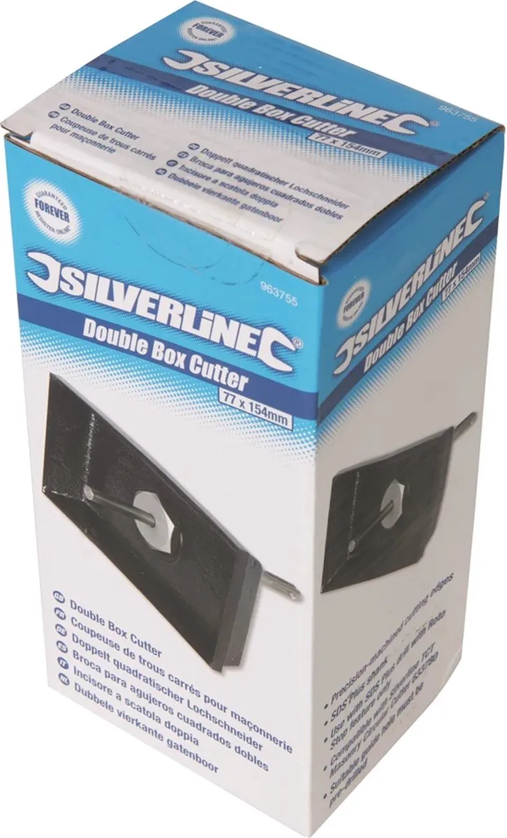 Silverline SDS-Plus Gatenboor 80x140mm - Beton