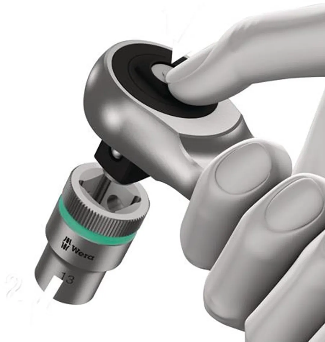 Wera 8100 SA 12 HF Zyklop Dopsleutelset 1/4" - 13-delig