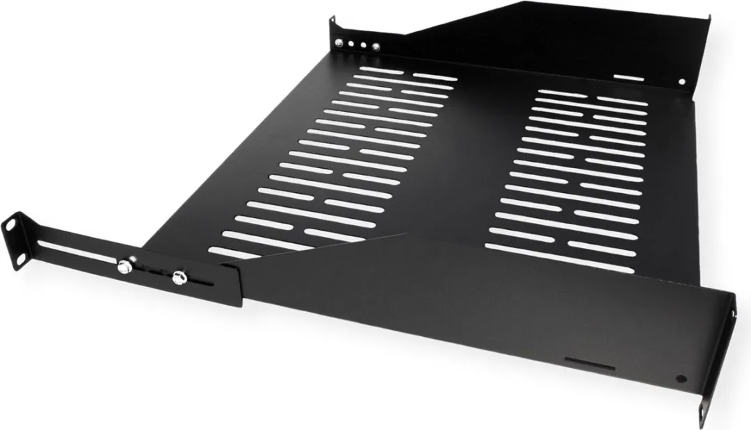Value 19" Legplank 485x400mm 2HE - 25kg Zwart - afbeelding 5 van 6
