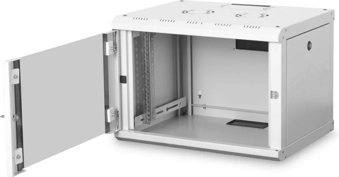Digitus DN-19 07-U Wandkast 19" 7HE - 600x420x450mm Grijs-wit - afbeelding 6 van 6