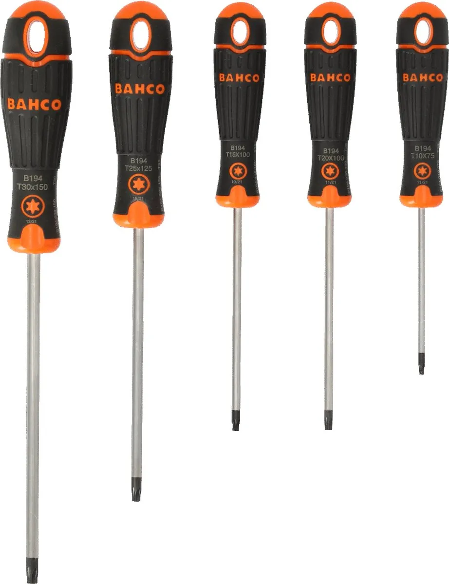 Bahco B219.025 Torx Schroevendraaierset - 5-delig