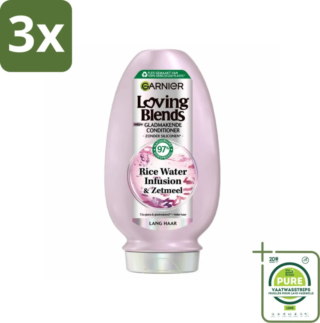 Garnier Loving Blends Rice Water Conditioner 750ml