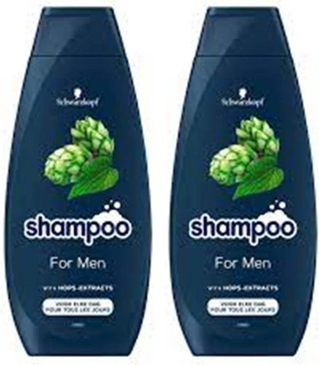 Schwarzkopf Shampoo For Men Duopak 2 x 400ml