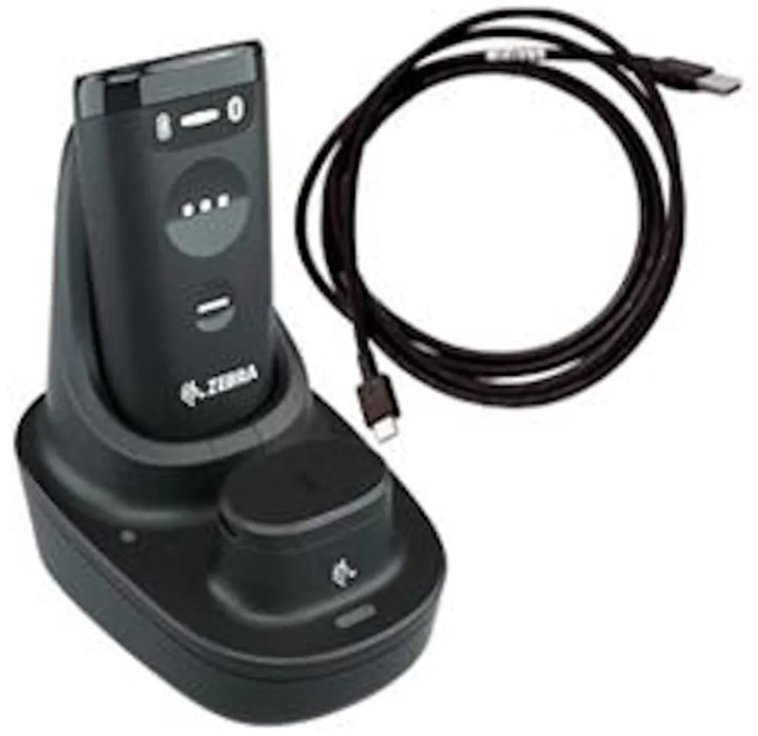 Zebra CS60 BT 2D Barcode Scanner - Zwart