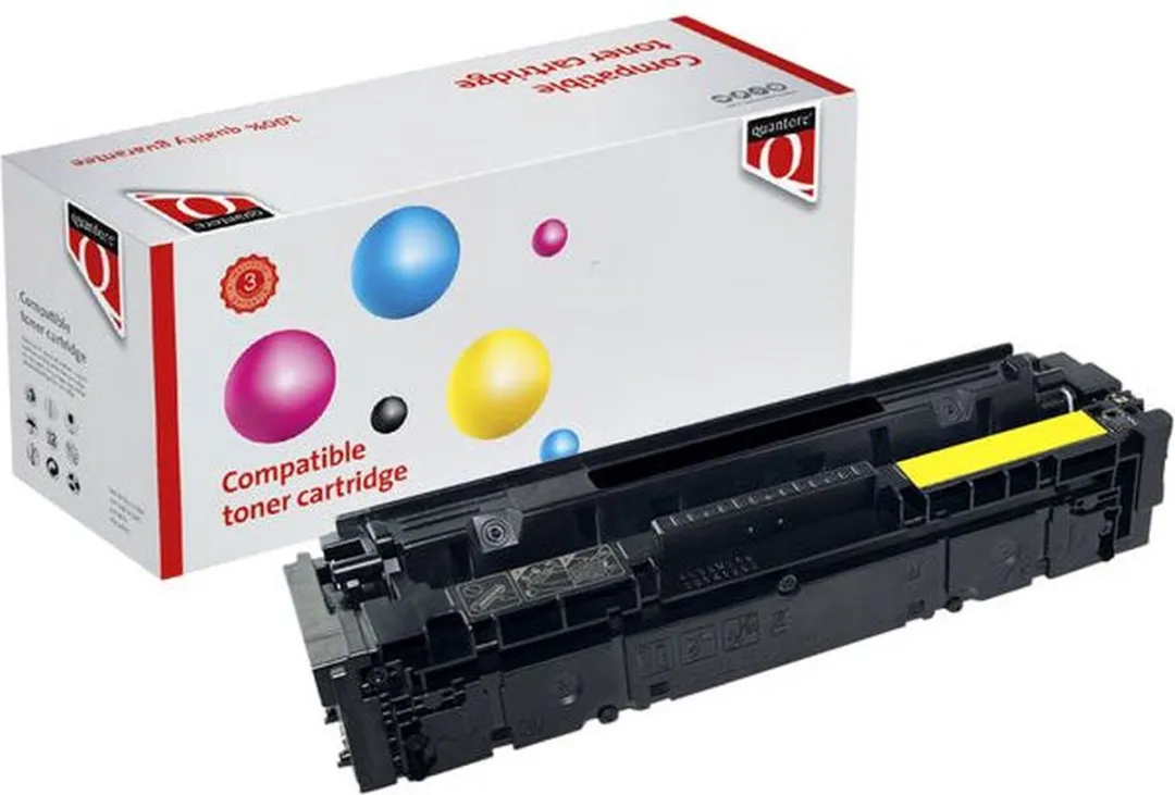 Quantore HP CF542X 203X Tonercartridge Geel