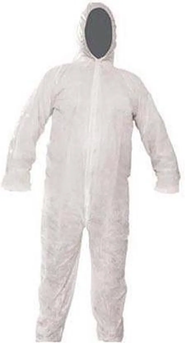 Silverline Wegwerp Overall XXL - Wit