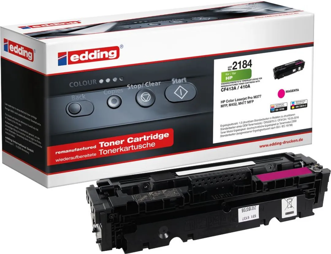 edding 18-2184 Toner Magenta - 2600 Pagina's