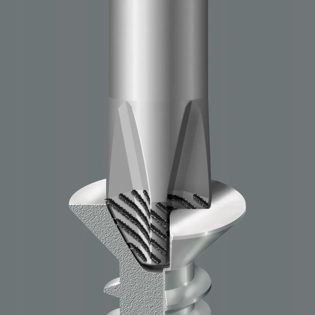 Wera 350 PH SB Schroevendraaier PH2 100mm - Groen/Zwart