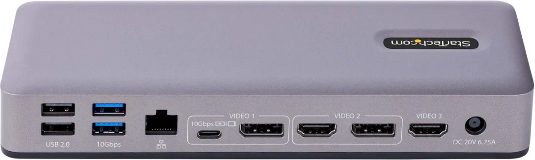 Startech DK31C3MNCRUE USB Hub 60W - Grijs - afbeelding 6 van 6