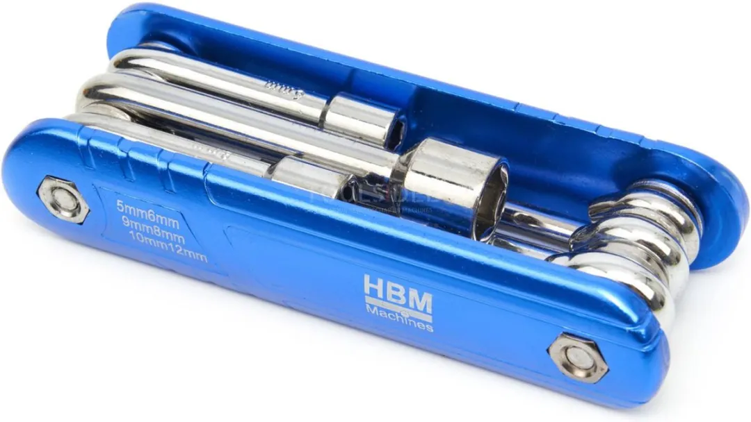 HBM 6-delige Opvouwbare Dopsleutelset 27