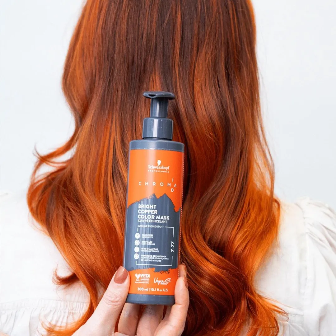 Schwarzkopf Chroma ID Kleurmasker 300ml - Bright Copper