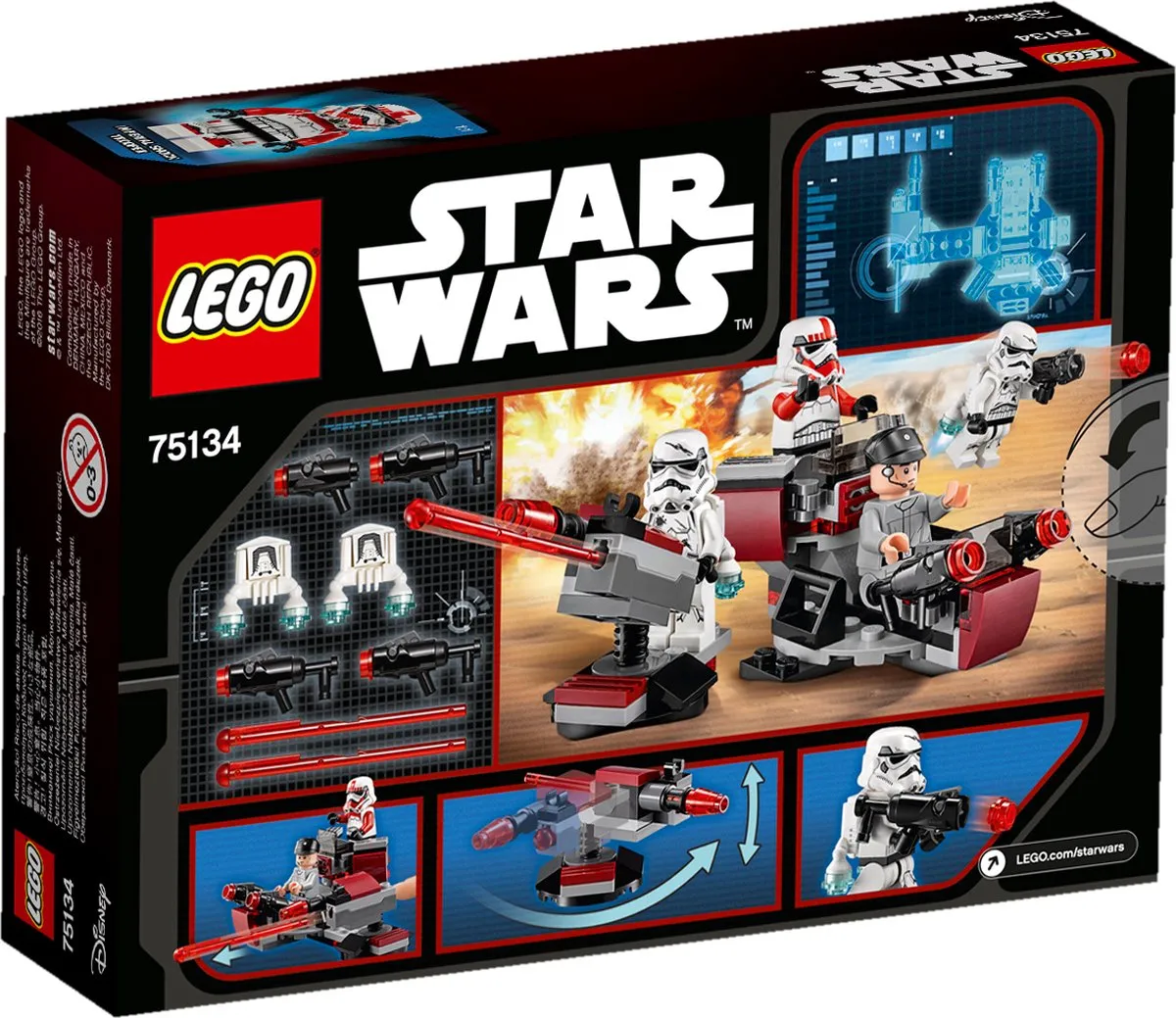 LEGO Star Wars Galactic Empire Battle Pack 75134 - 4 Minifiguren