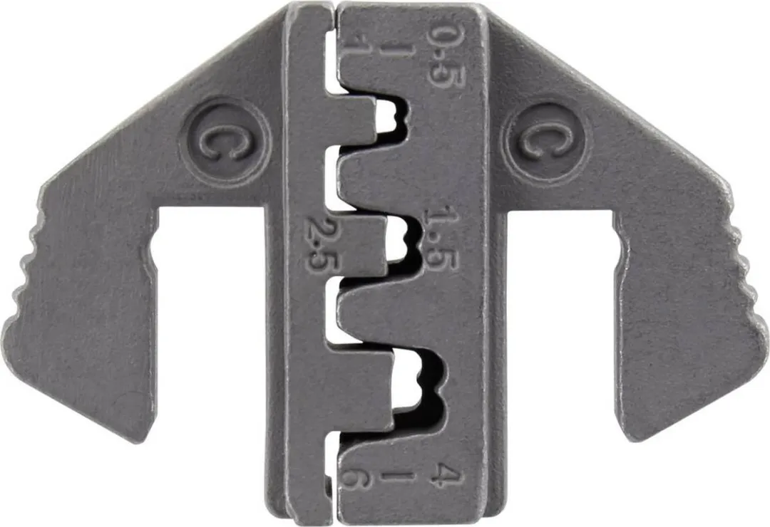 TOOLCRAFT PLE-0C Krimpstempel Platte stekkers 0.5-6mm²
