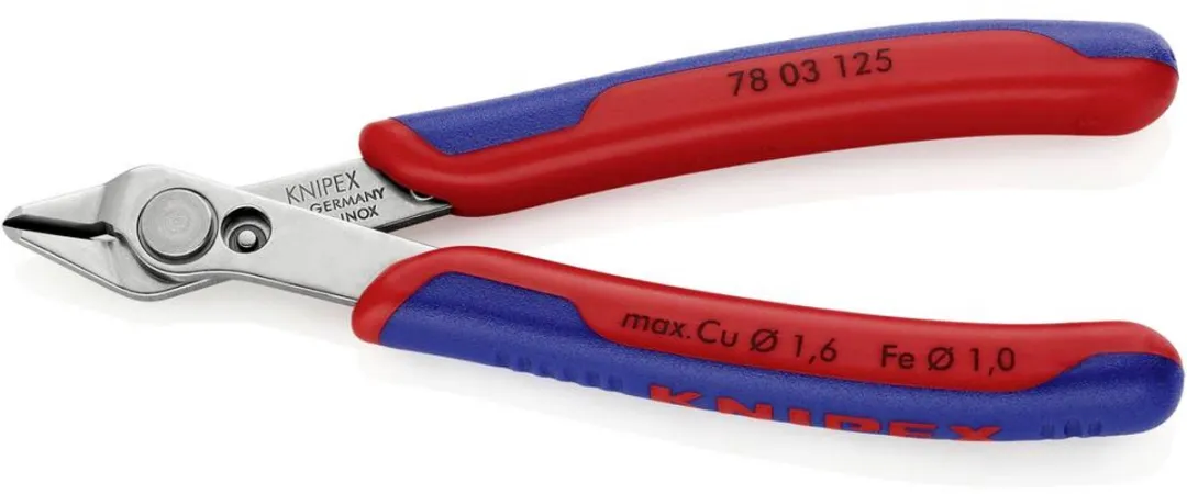 Knipex 78 03 125 Electronic Super Knips Zijsnijtang 125mm - INOX