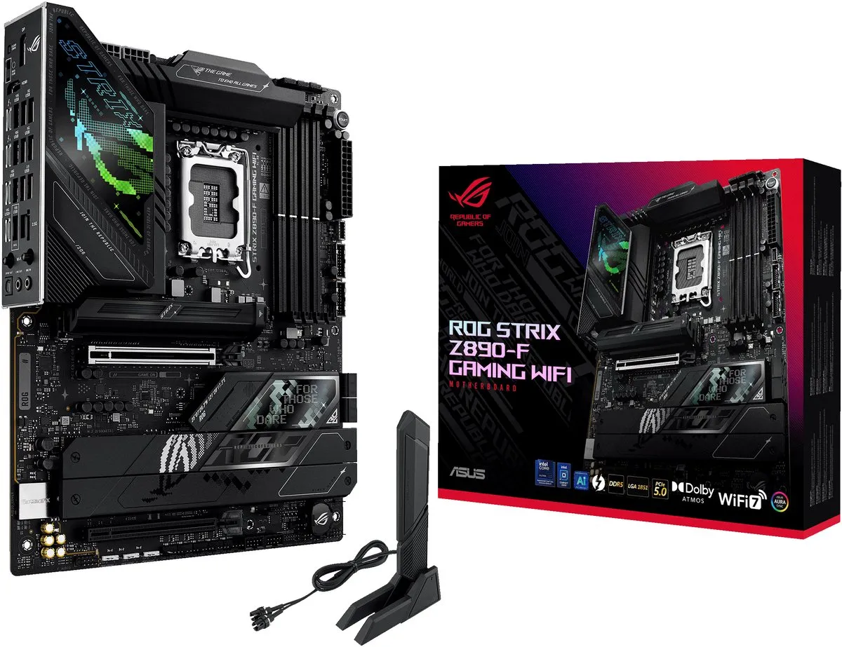 ASUS ROG Strix Z890-F GAMING WIFI Moederbord - ATX - LGA 1851