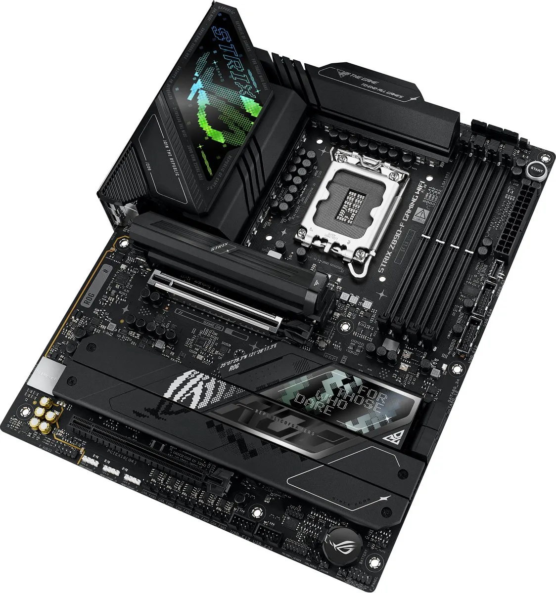 ASUS ROG Strix Z890-F GAMING WIFI Moederbord - ATX - LGA 1851 - afbeelding 6 van 6