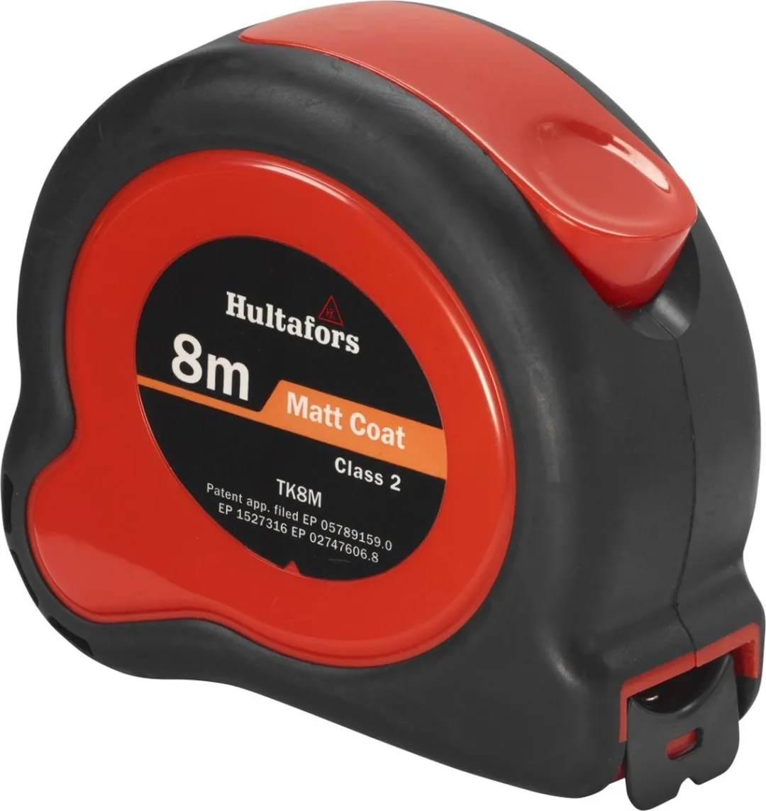 Hultafors TK 8 Rolmaat 8m x 25mm - Geel - afbeelding 6 van 6