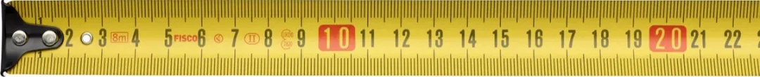 Hultafors TK 8 Rolmaat 8m x 25mm - Geel - afbeelding 4 van 6