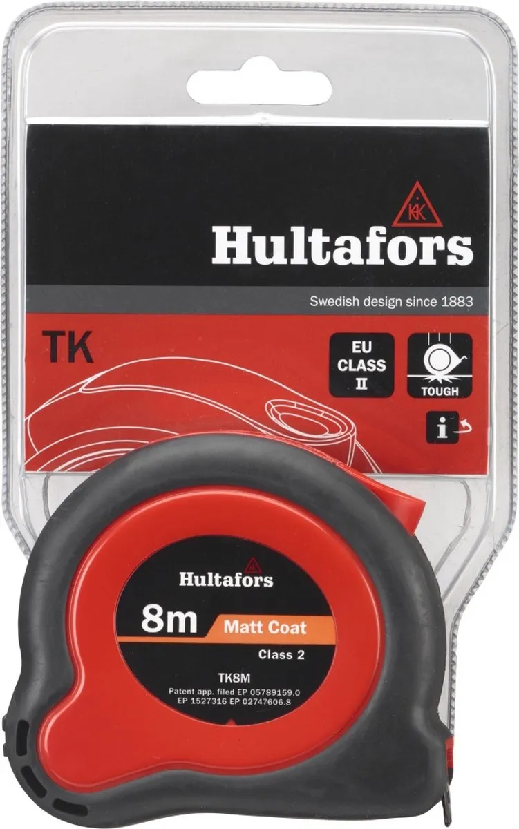 Hultafors TK 8 Rolmaat 8m x 25mm - Geel - afbeelding 5 van 6