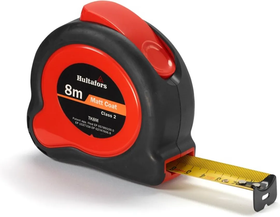 Hultafors TK 8 Rolmaat 8m x 25mm