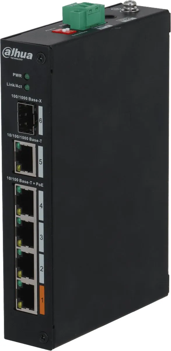 Dahua PFS3106-4ET-60-V2 PoE-switch