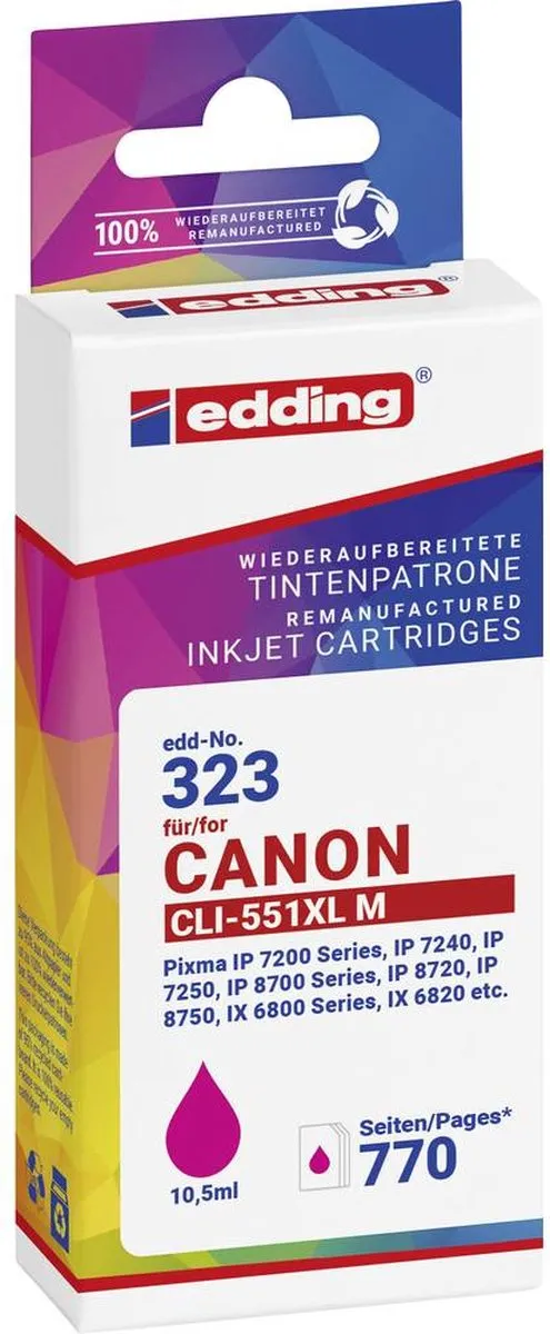 edding Inktcartridge 18-323-01 Magenta