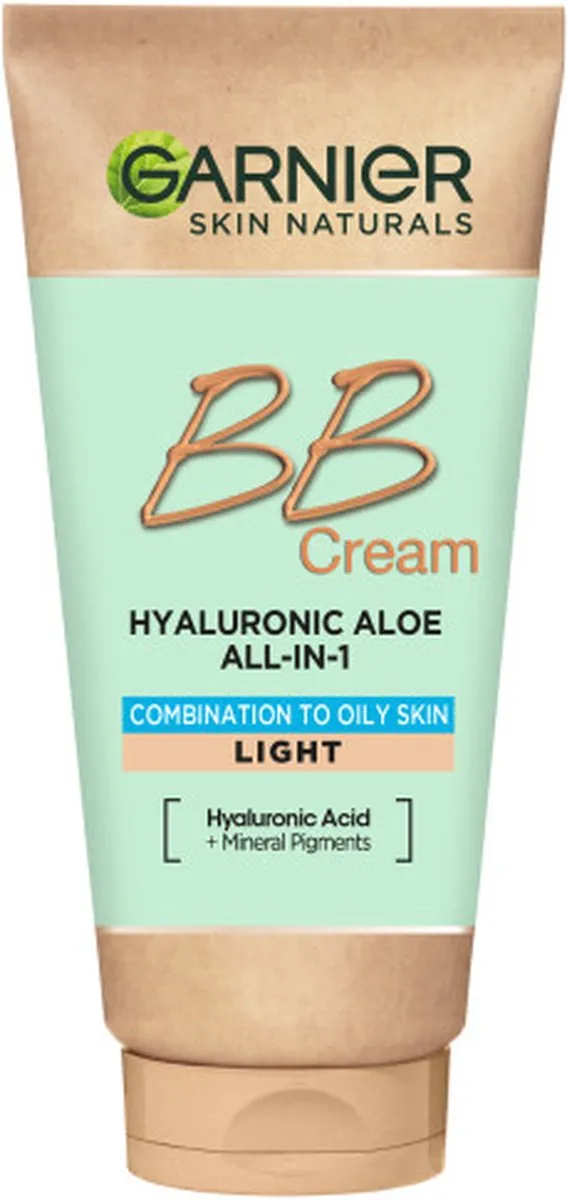 Garnier Hyaluronic Aloe BB Cream Licht 50ml - 3 Kleuren