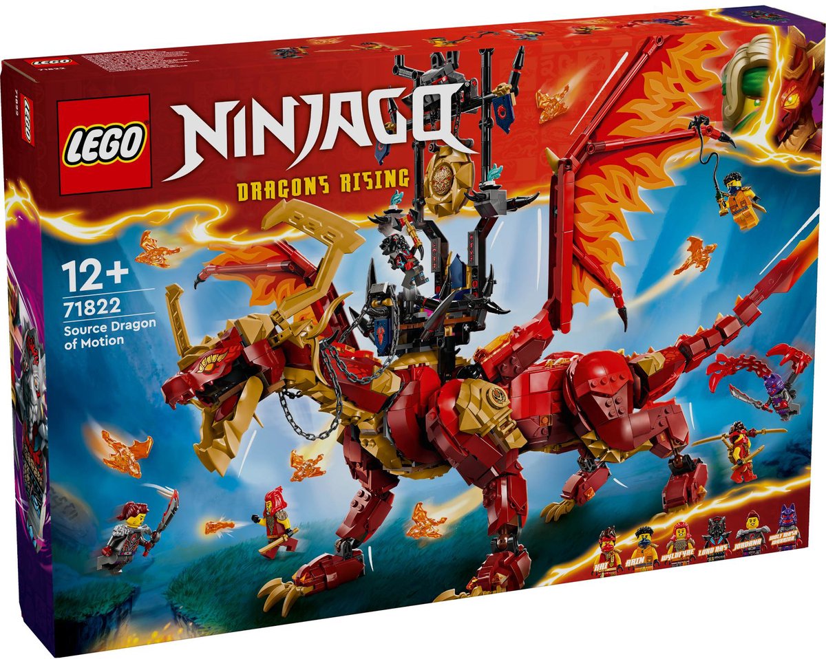 LEGO NINJAGO® Brondraak van Beweging - 71822