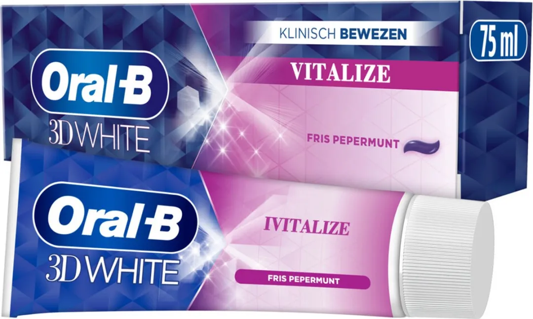 Oral-B 3D White Vitalize Tandpasta 900ml - 12 Stuks
