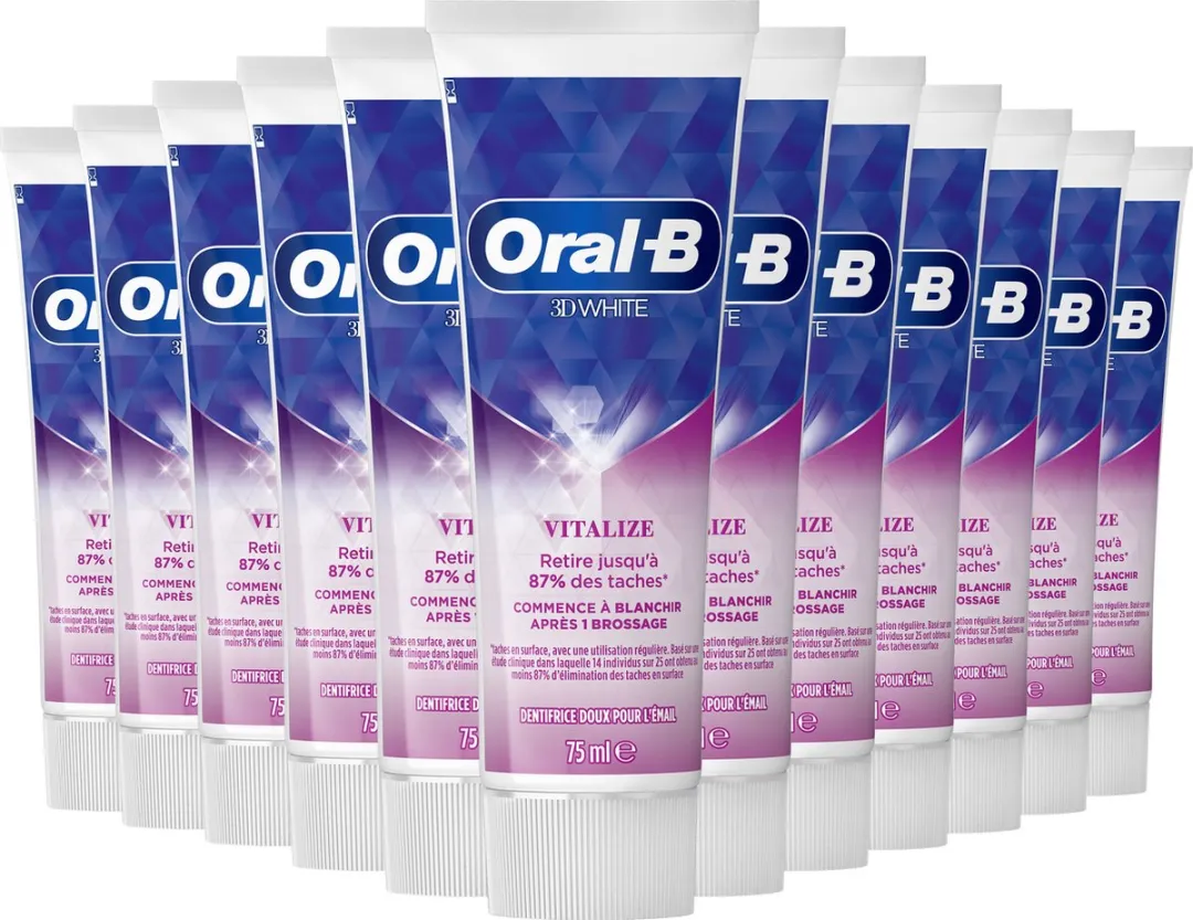 Oral-B 3D White Vitalize Tandpasta 900ml
